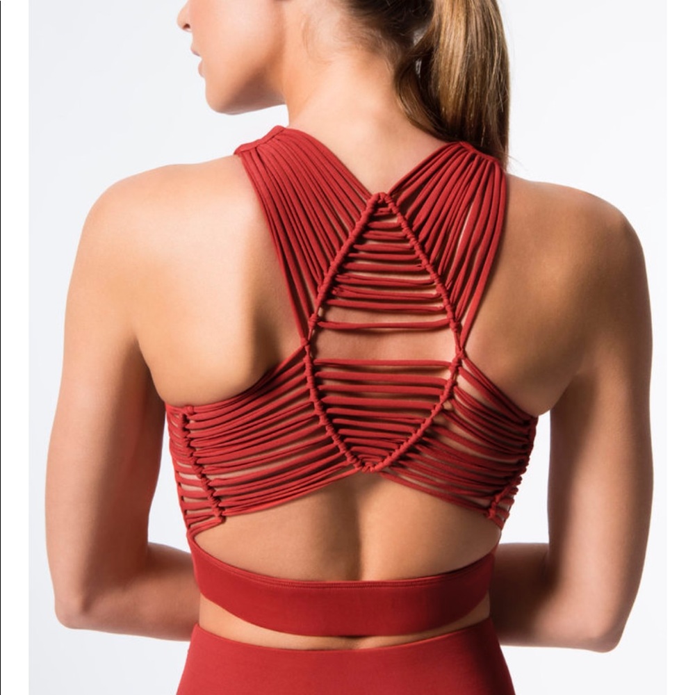 Carbon38 Seminyak Sports Bra Crop Top Size Large